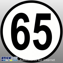 Limitation de vitesse 65