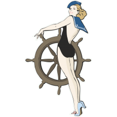 Pin up Matelot