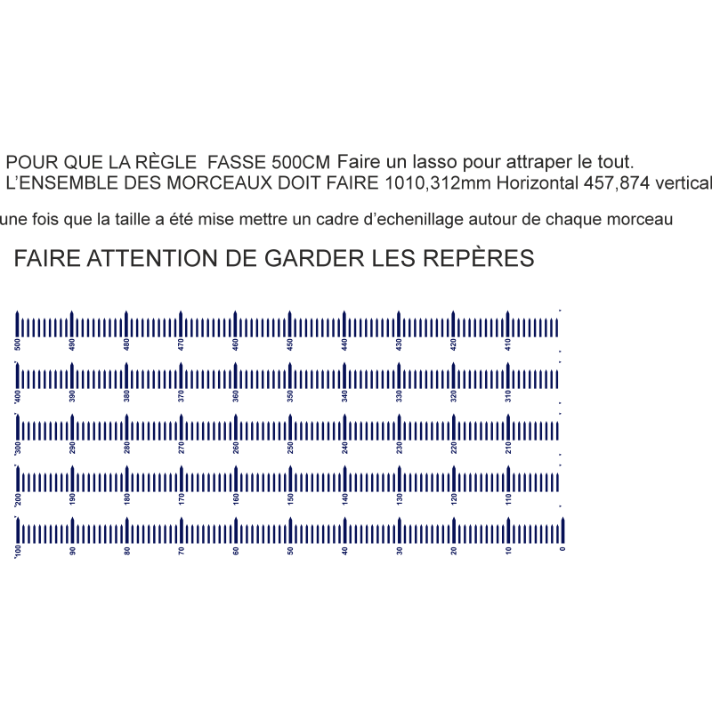 Regle 500cm Regle 500cm