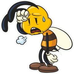 Abeille Epuisée