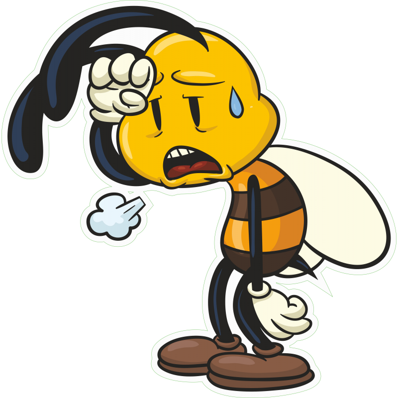 Abeille Epuisée