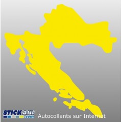 Carte Croatie