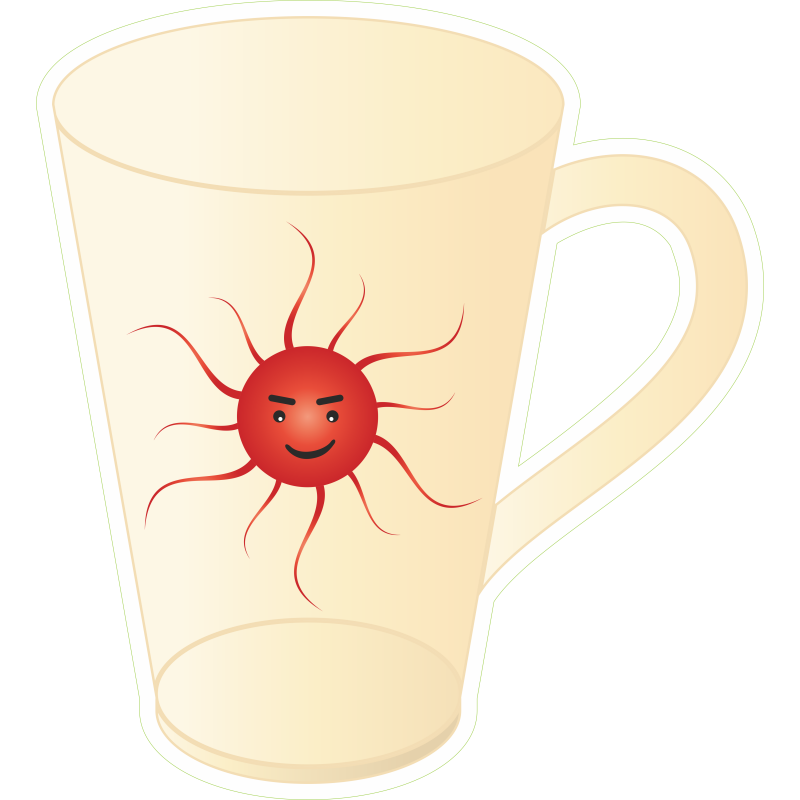 Tasse soleil