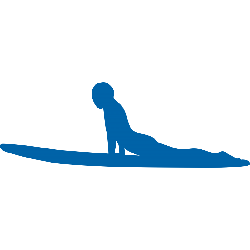 Surfeur et surf