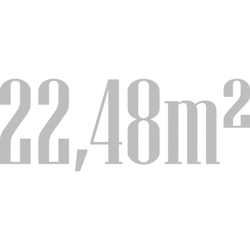 22,48m²