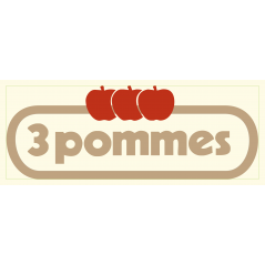 3 pommes