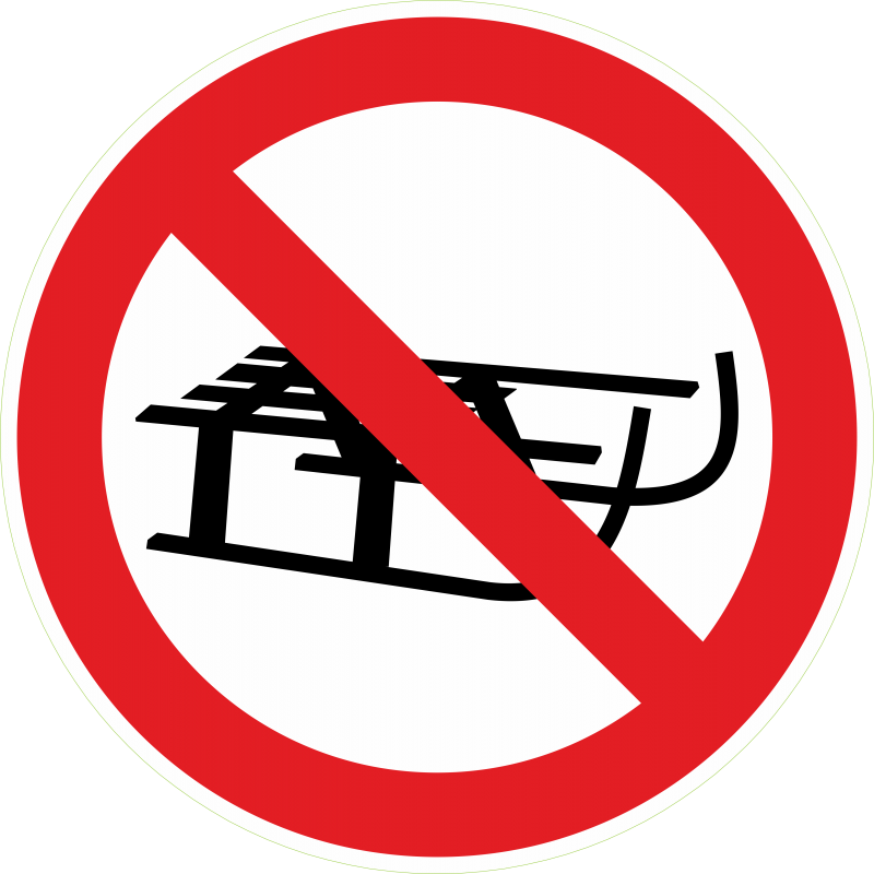 Luge interdite