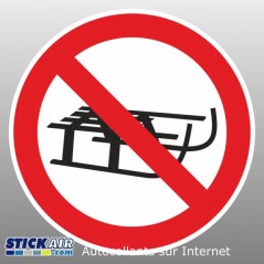 Luge interdite