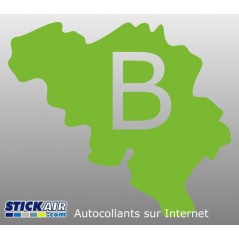 Carte Belgique