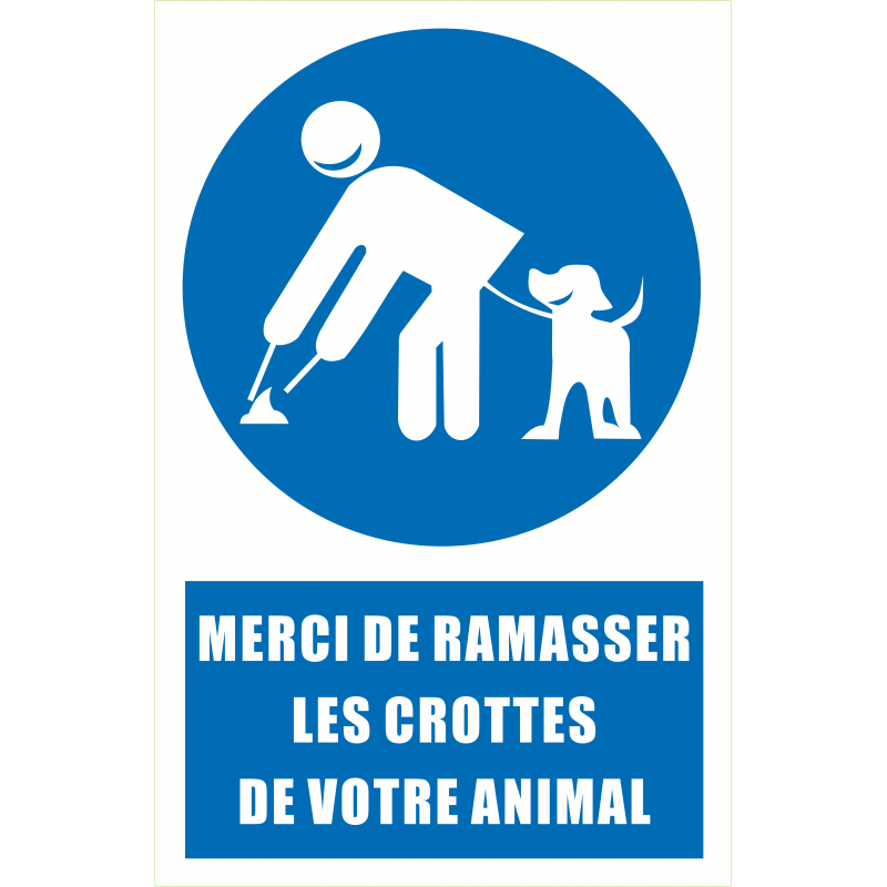 Ramassage crottes obligatoire