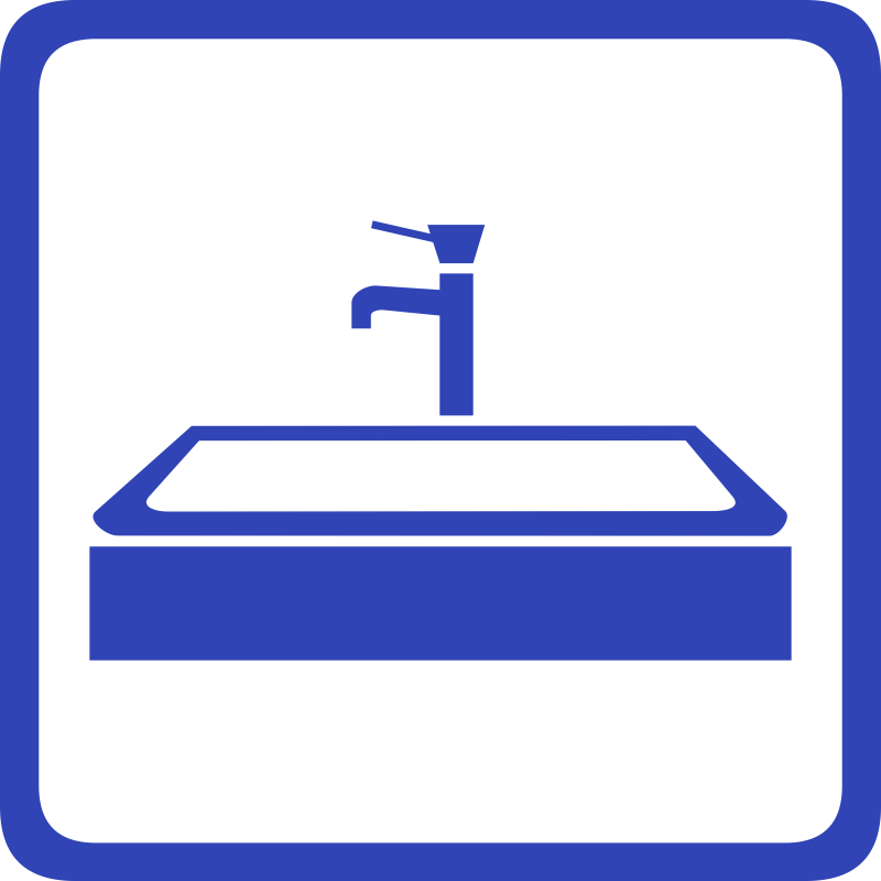 Pictogramme evier