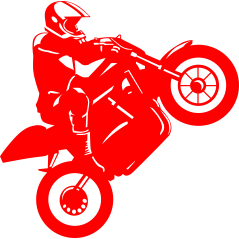 Moto roue arriere