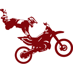 Motocross acrobatie