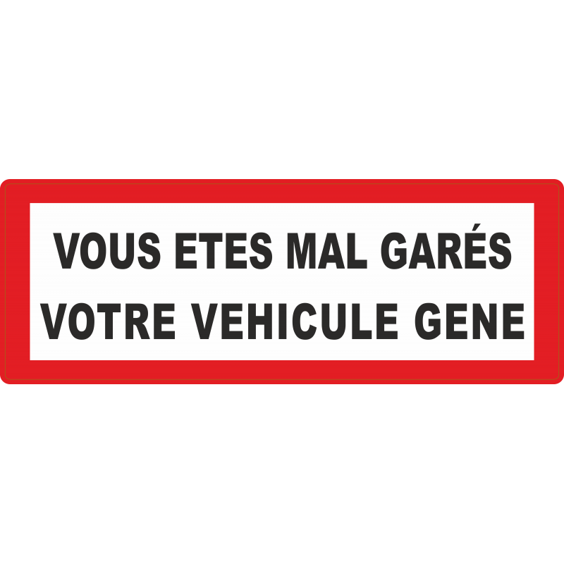 Stationnement genant Stationnement genant