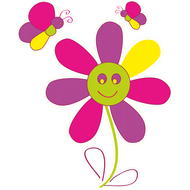 Fleur et papillons Fleur et papillons