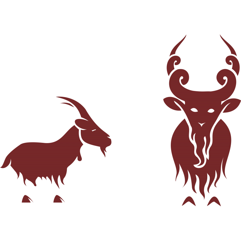 Bouc et chevre