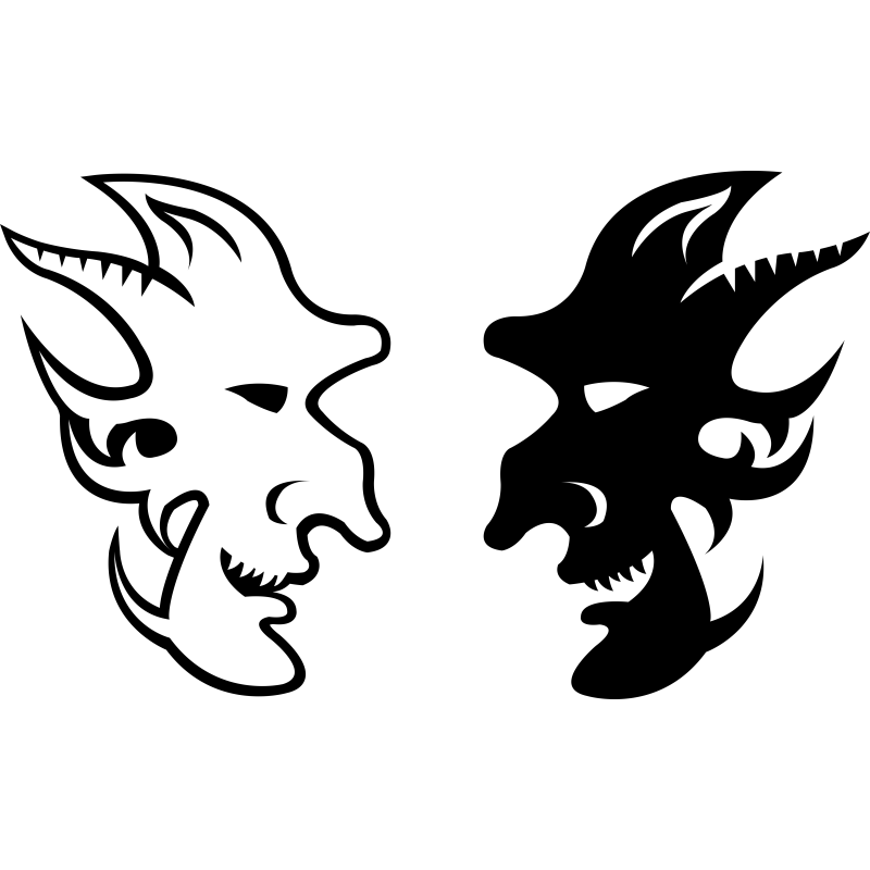 358 Masque démon
