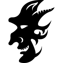 360 Masque démon