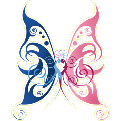 X2 Amants Papillons