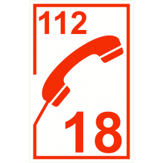 Telephone 18 et 112