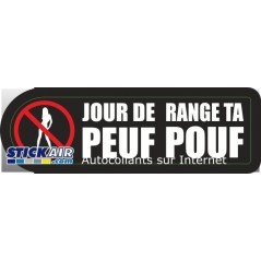 Jour de Peuf Range ta Pouf
