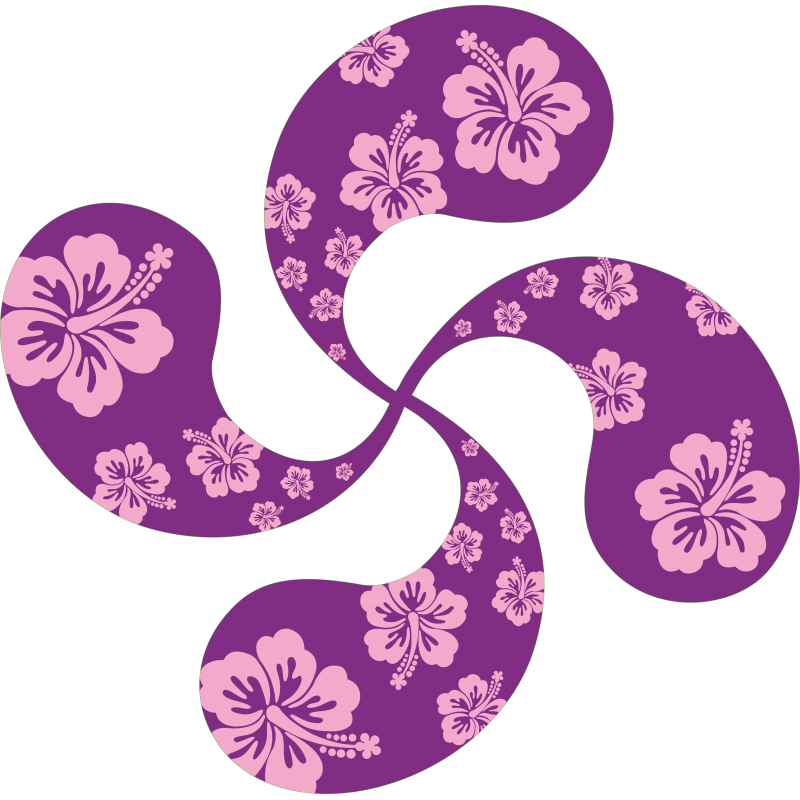 Croix Pays Basque hibiscus