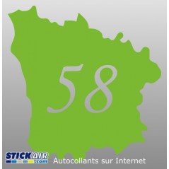 Sticker Nievre