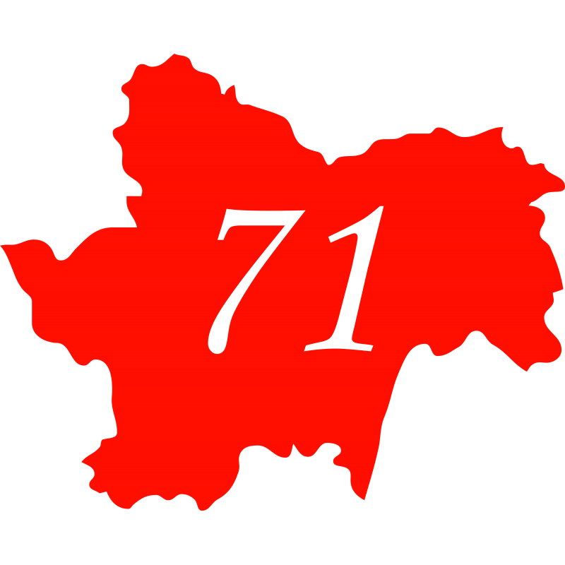 Sticker Saone et Loire