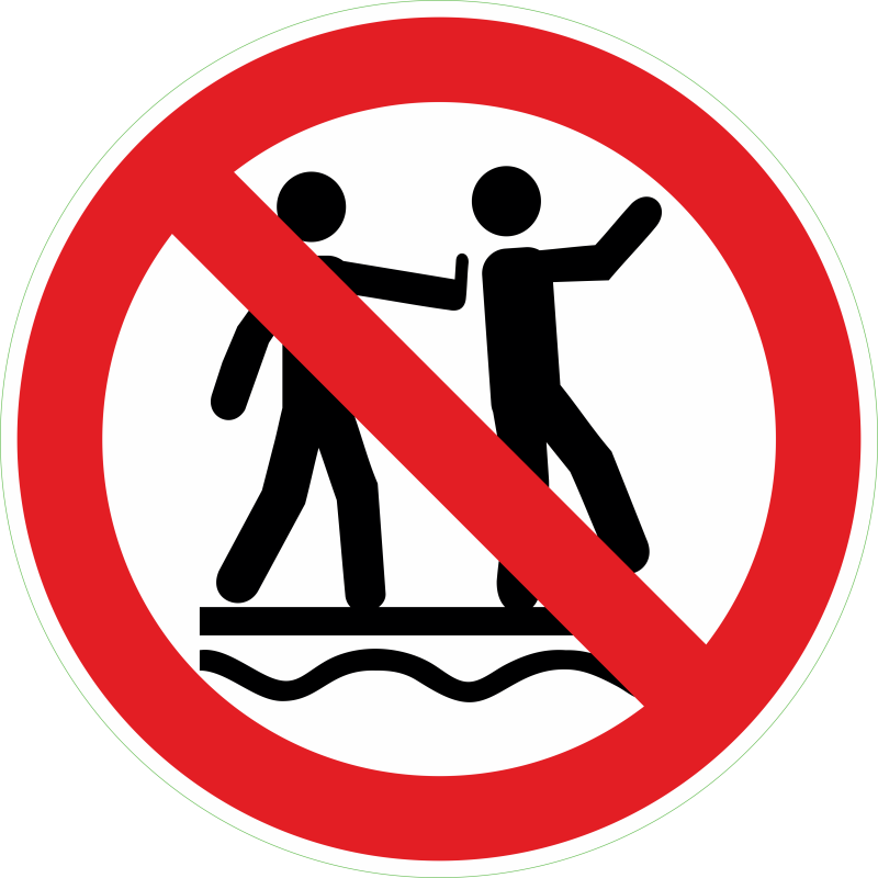 Interdiction de pousser