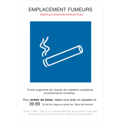 Emplacement fumeurs officiel