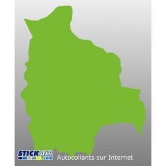 Carte Bolivie