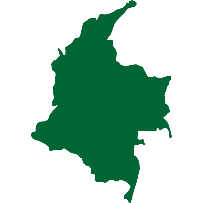Carte Colombie
