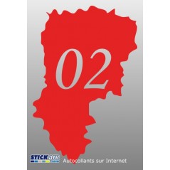 Sticker Aisne