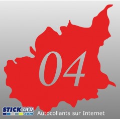 Sticker Alpes de Haute provence