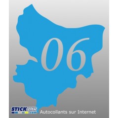 Sticker Alpes Maritimes