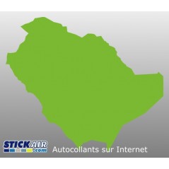 Carte Arabie Saoudite