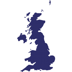 Carte Grande Bretagne