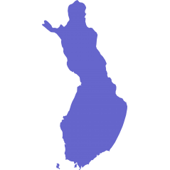 Carte Finlande
