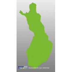 Carte Finlande