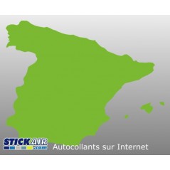 Carte Espagne