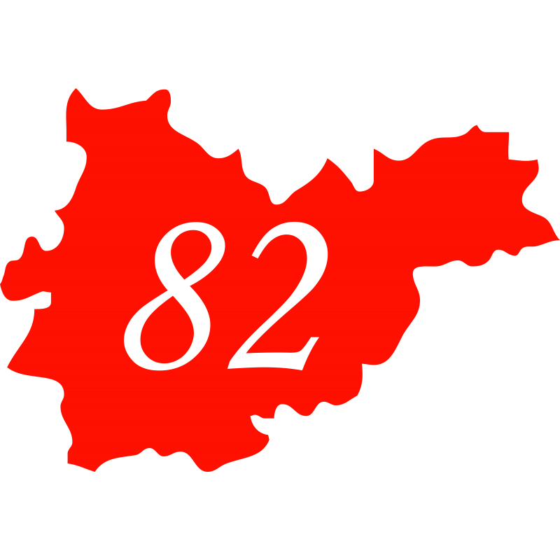 Sticker Tarn et Garonne