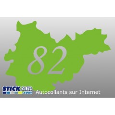 Sticker Tarn et Garonne