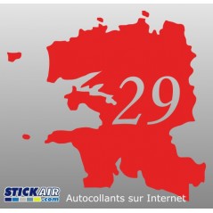 Sticker Finistere