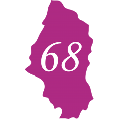 Sticker Haut Rhin