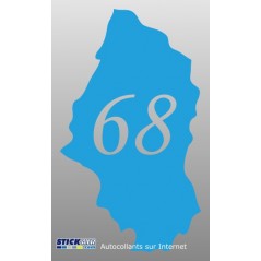 Sticker Haut Rhin