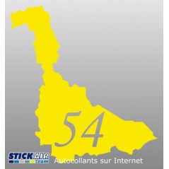 Sticker Meurthe et Moselle