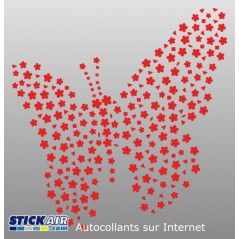 Papillon de fleurs
