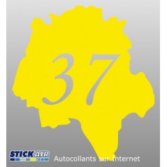 Sticker Indre et Loire