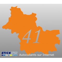 Sticker Loir et Cher