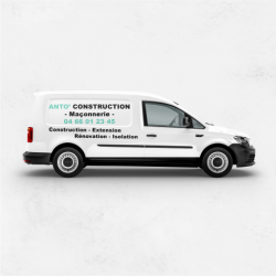 Lettrage adhésif pour véhicules